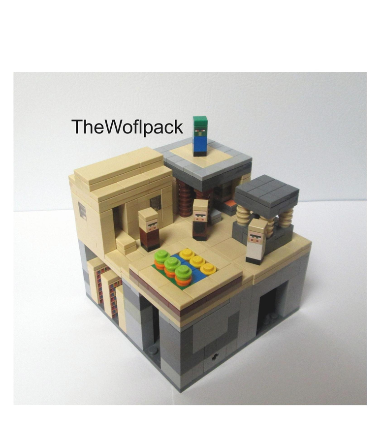 LEGO IDEAS Minecraft MicroWorld Desert Village Stronghold