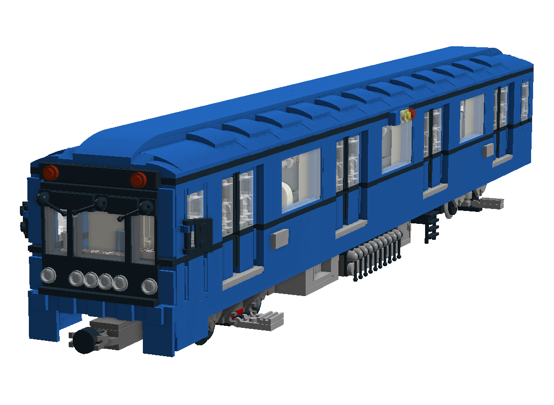 LEGO TRAIN - PASSENGER TRAIN [Lego MOC] Lego Digital Designer 