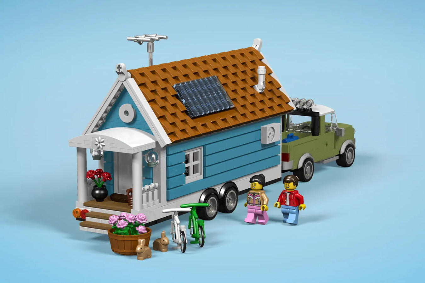 Lego clearance blue house