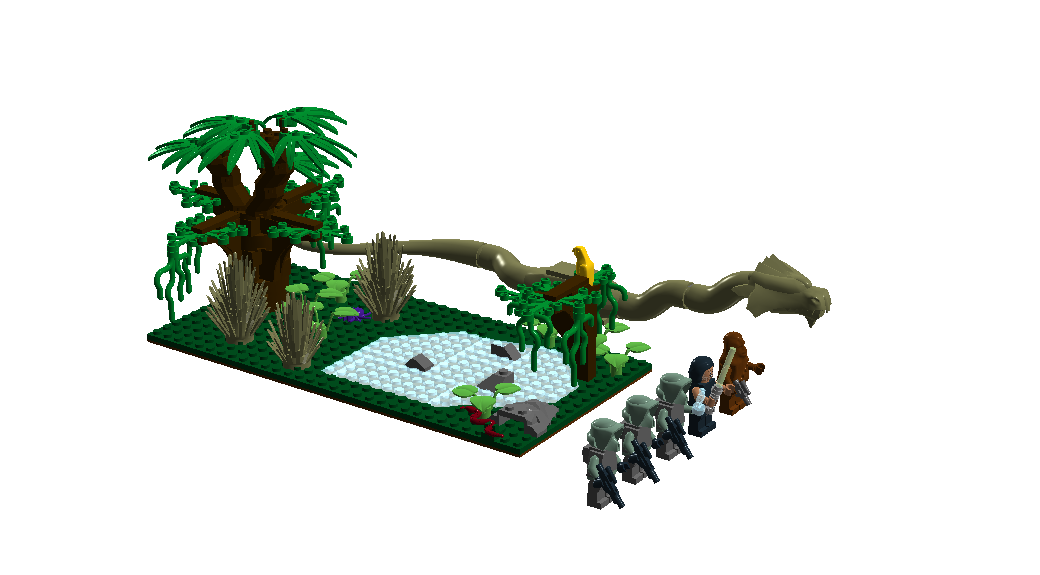 Lego star wars discount battle of kashyyyk