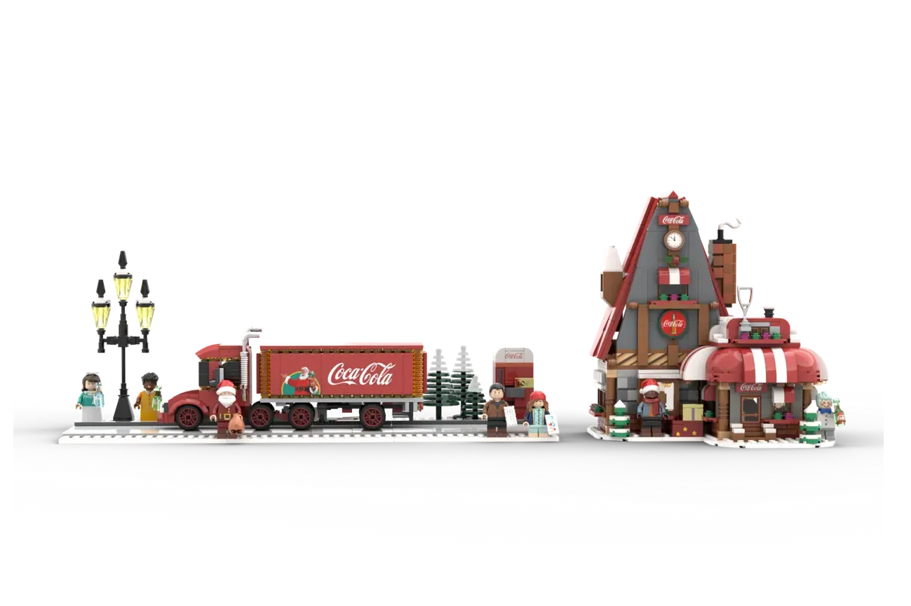 LEGO IDEAS Coca Cola s Holidays Street