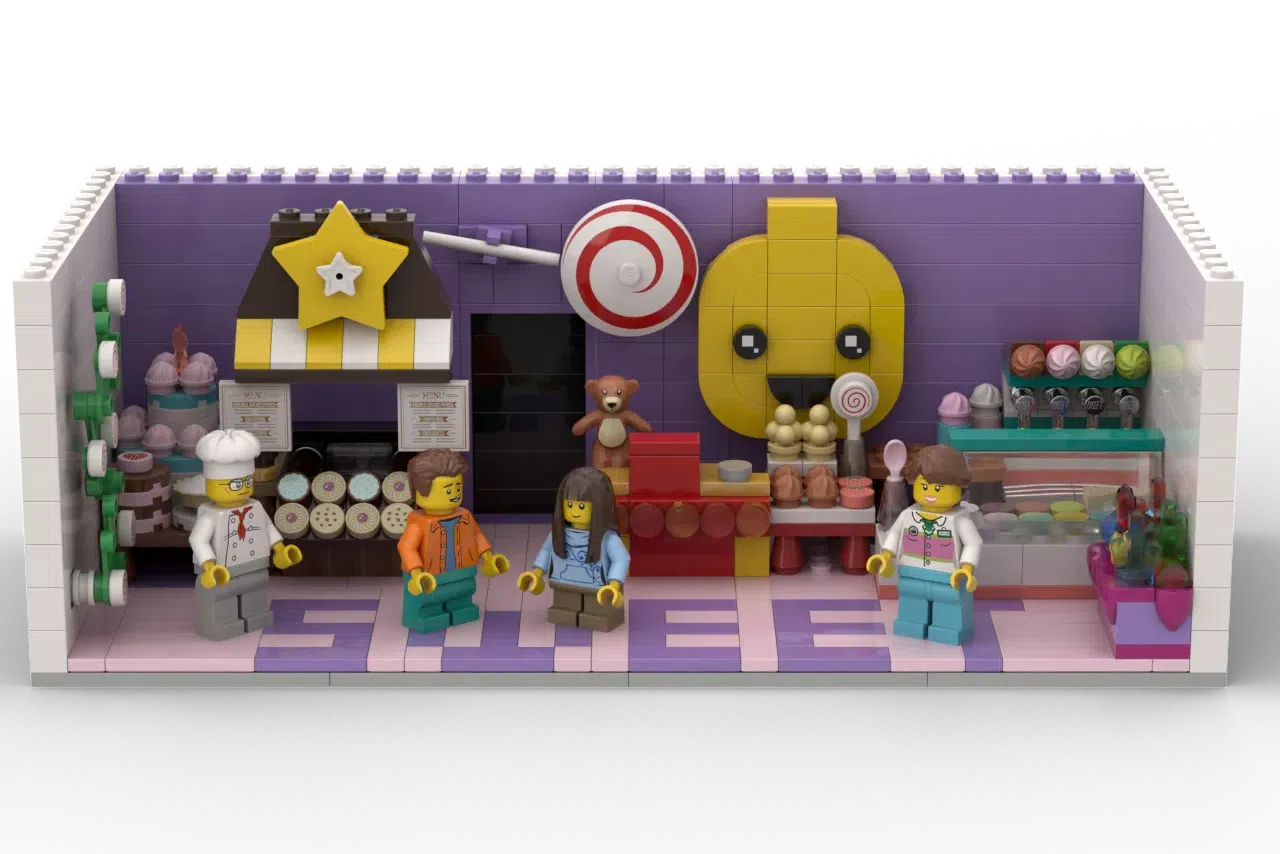 Lego best sale candy store