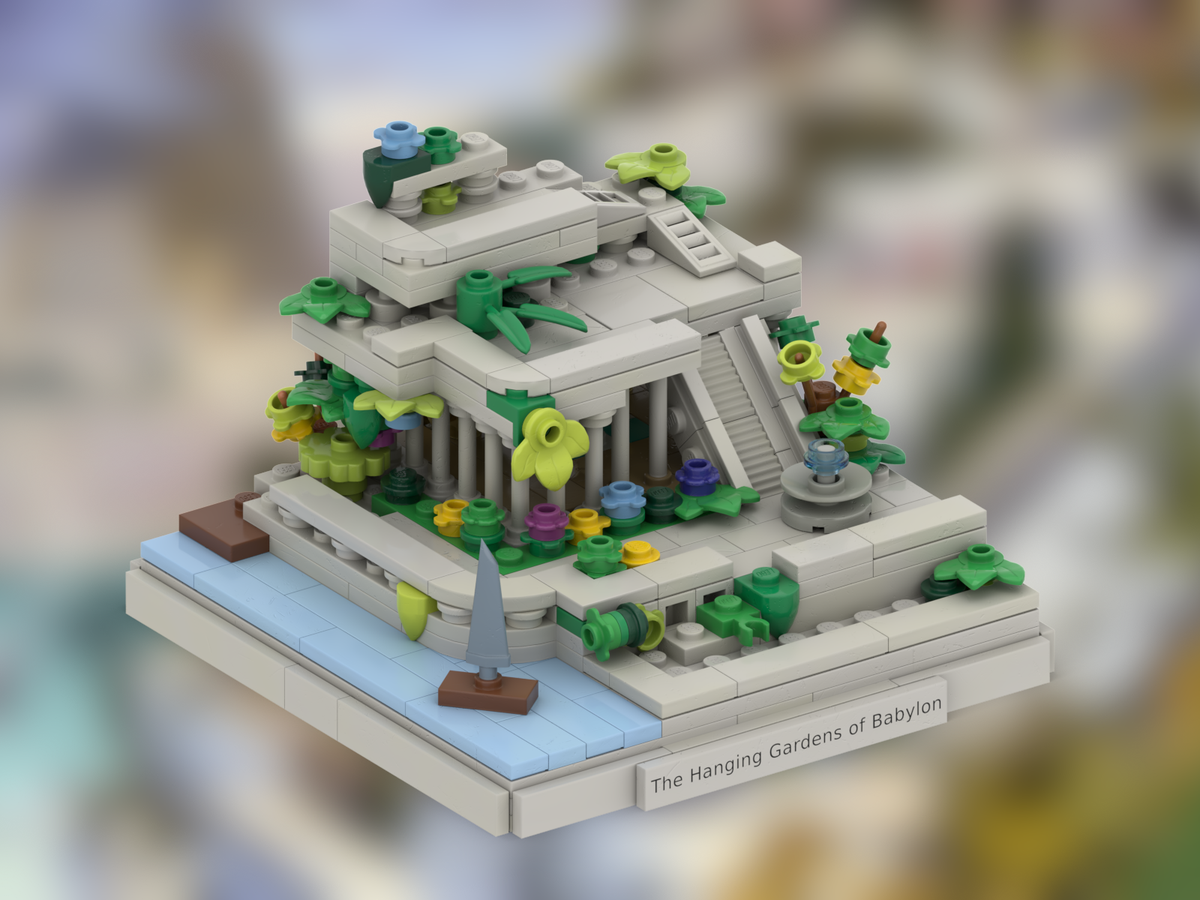 LEGO IDEAS The Hanging Gardens of Babylon