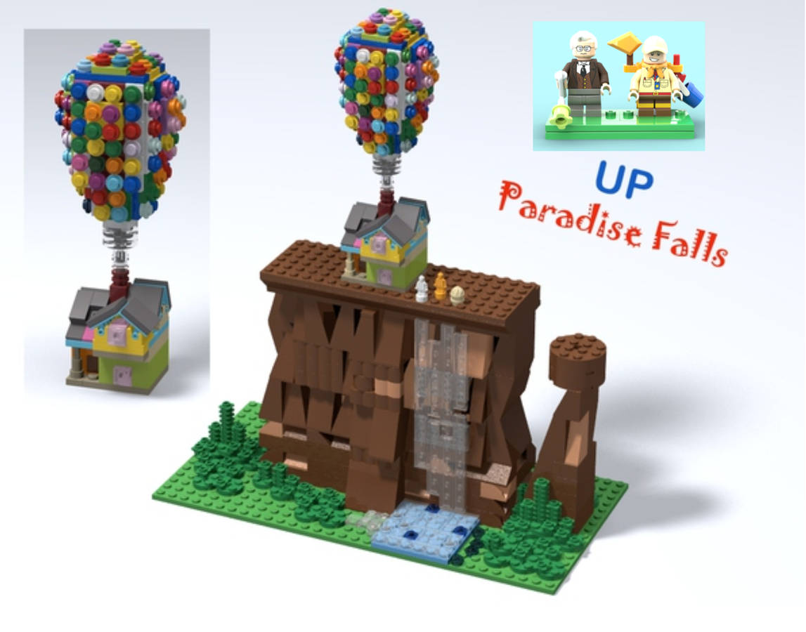 LEGO IDEAS - Disney Pixar's Up Characters