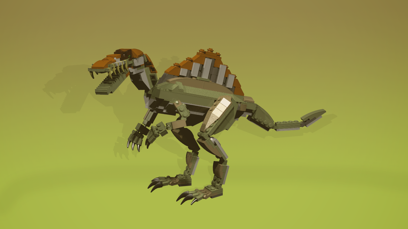 jurassic world spinosaurus lego set