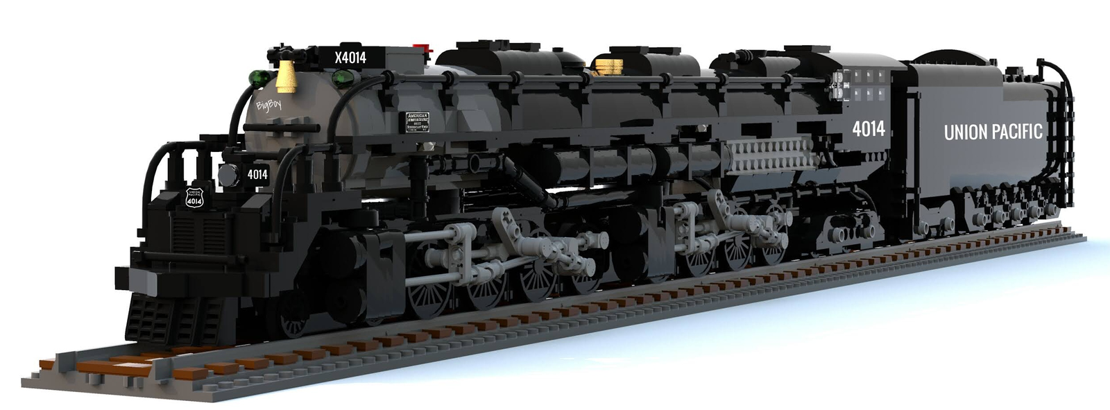 Union pacific big boy lego new arrivals