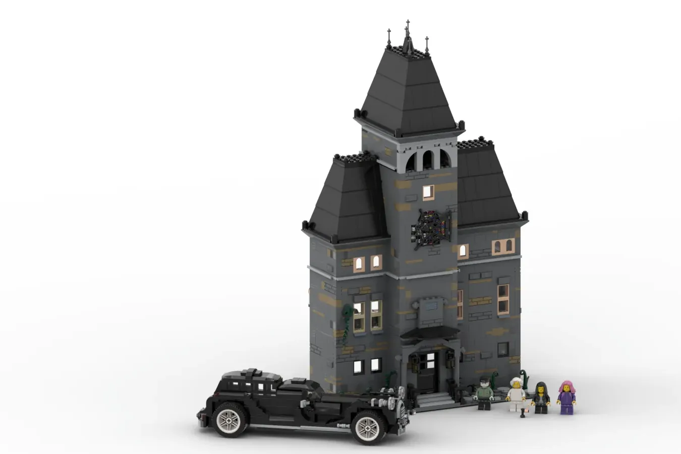 Lego addams hot sale family