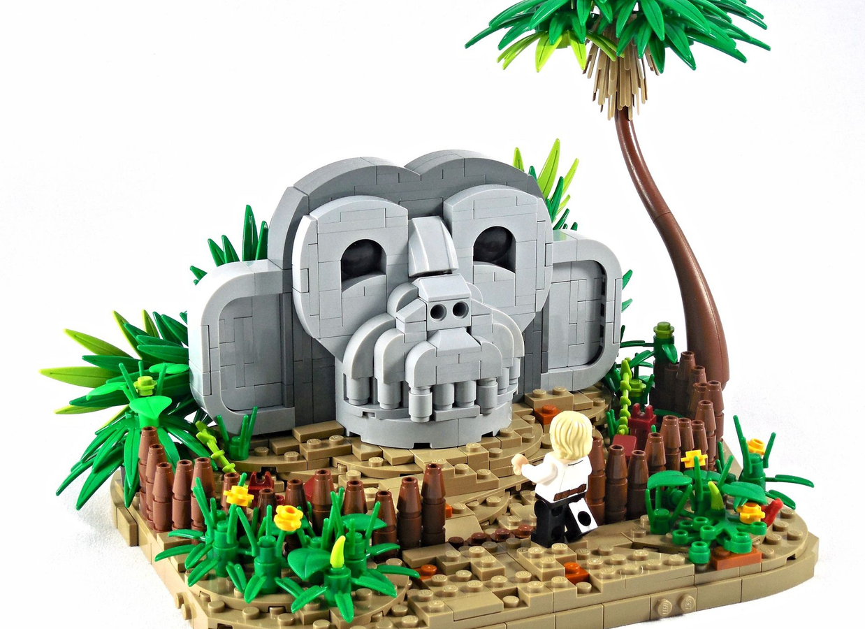 Lego chimpanzee best sale