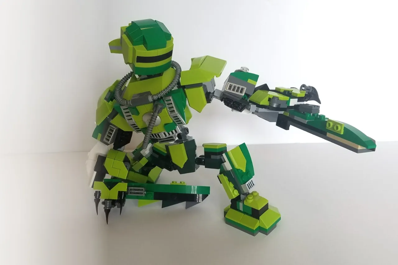 Lego Ideas Jasper Ninja Robot