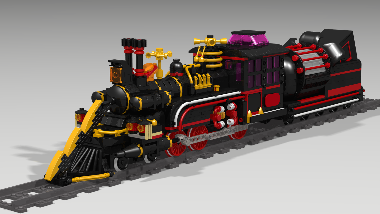 Back to the cheap future lego train