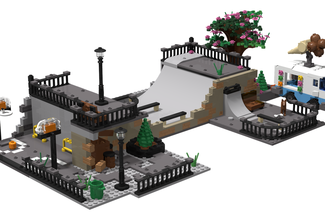 Lego discount skate park