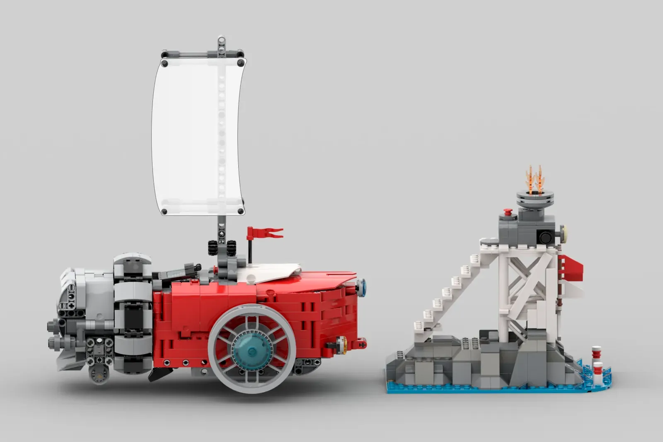 LEGO IDEAS - FAR: Lone Sails - Locomotive