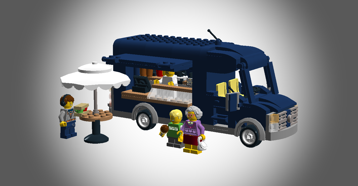 Lego sales food truck