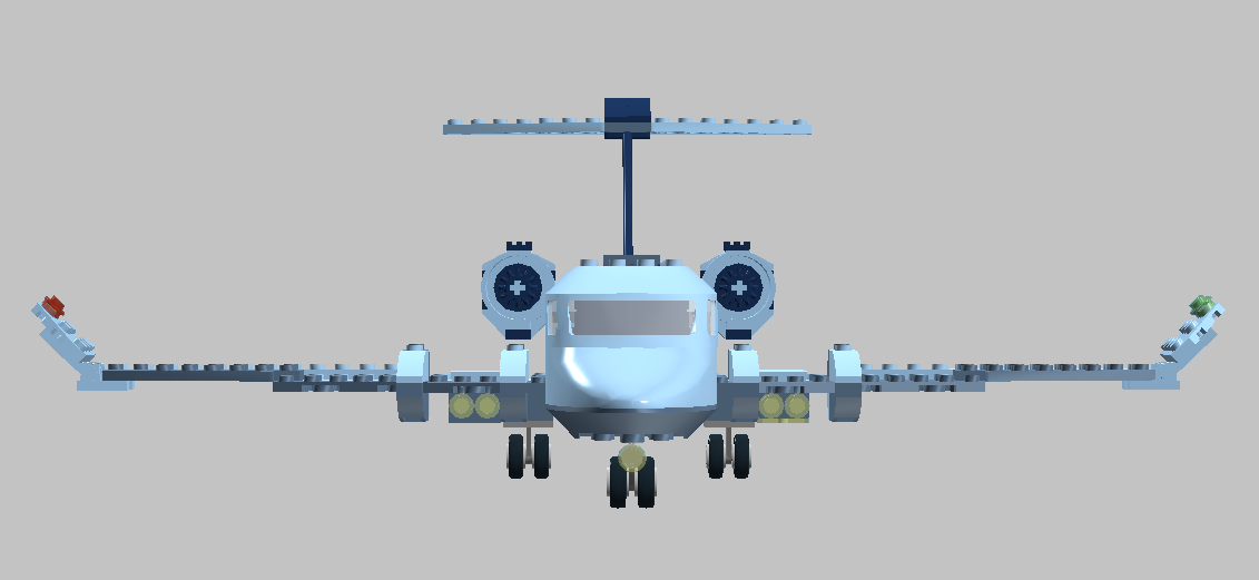 Lego private online jet