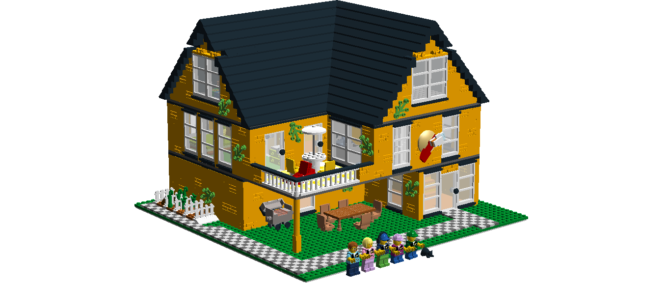LEGO IDEAS Space Family House