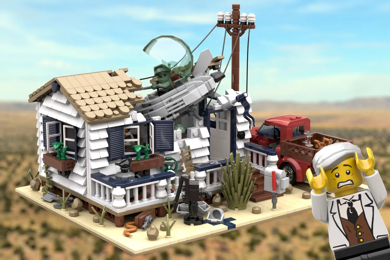 LEGO IDEAS - General Contractor's Work Van