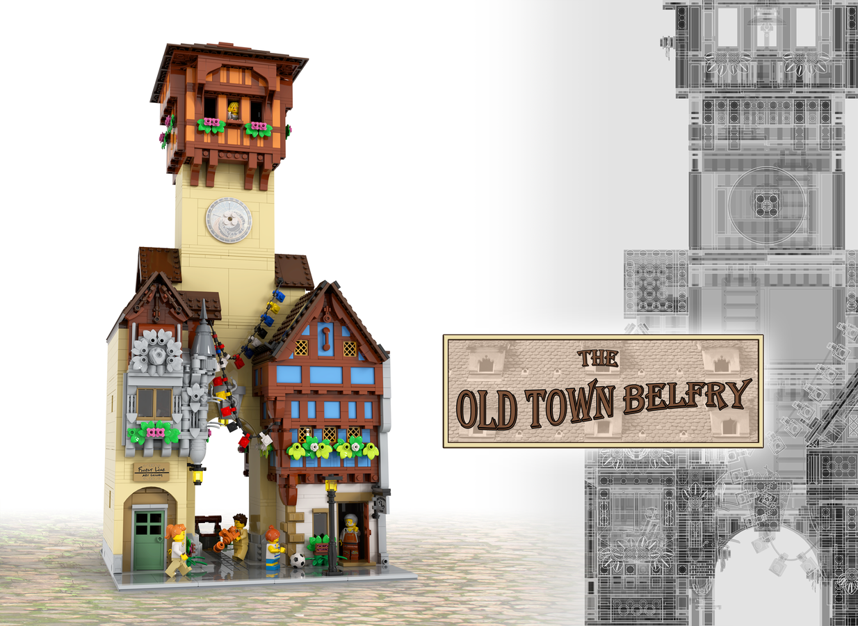 Old store town legos