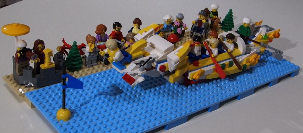 LEGO IDEAS - Chinese Dragon Boat Festival