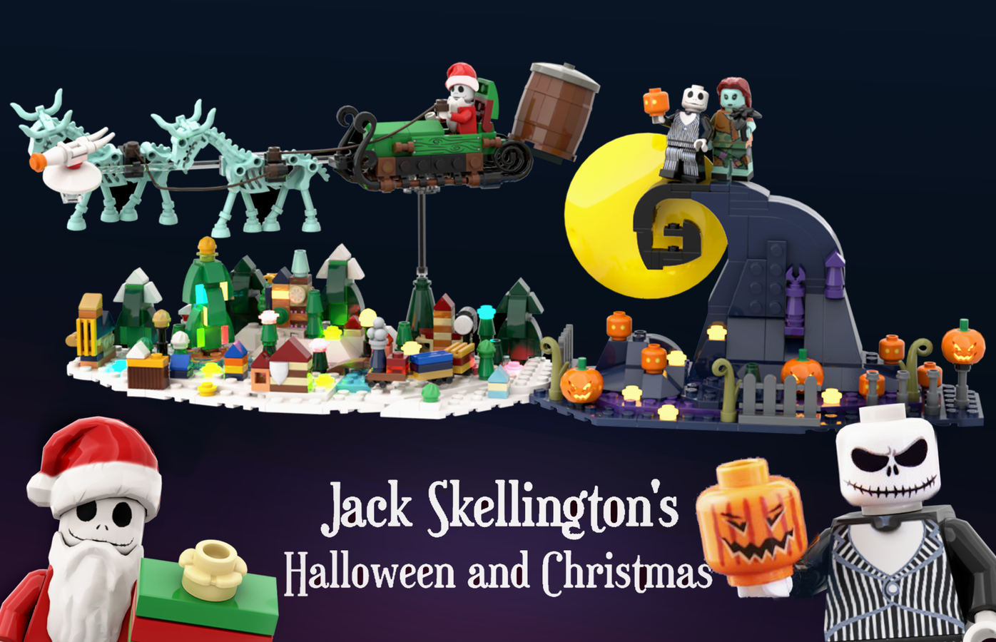 Nightmare before deals christmas lego