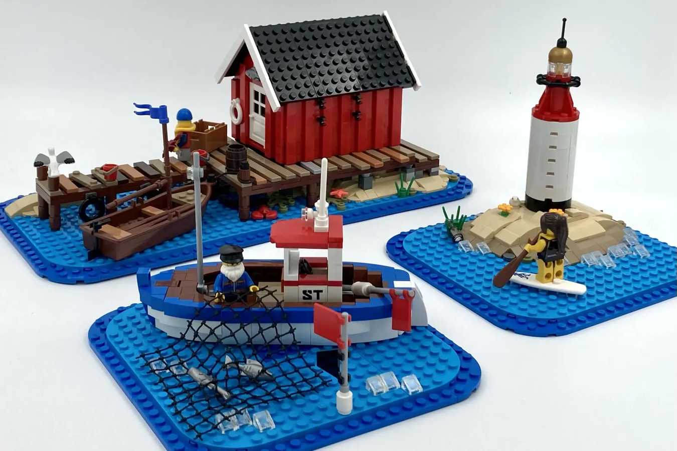 Lego ship building discount techniques