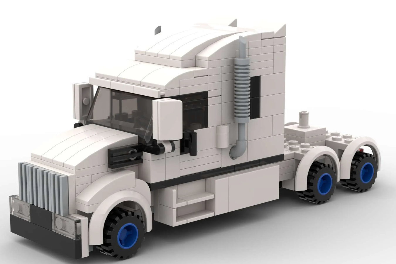 Lego 18 wheeler truck hot sale