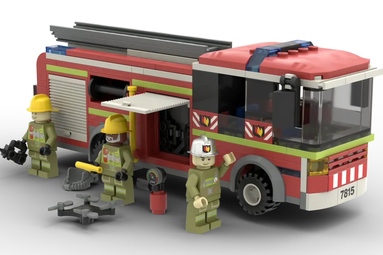 Lego discount fire engine