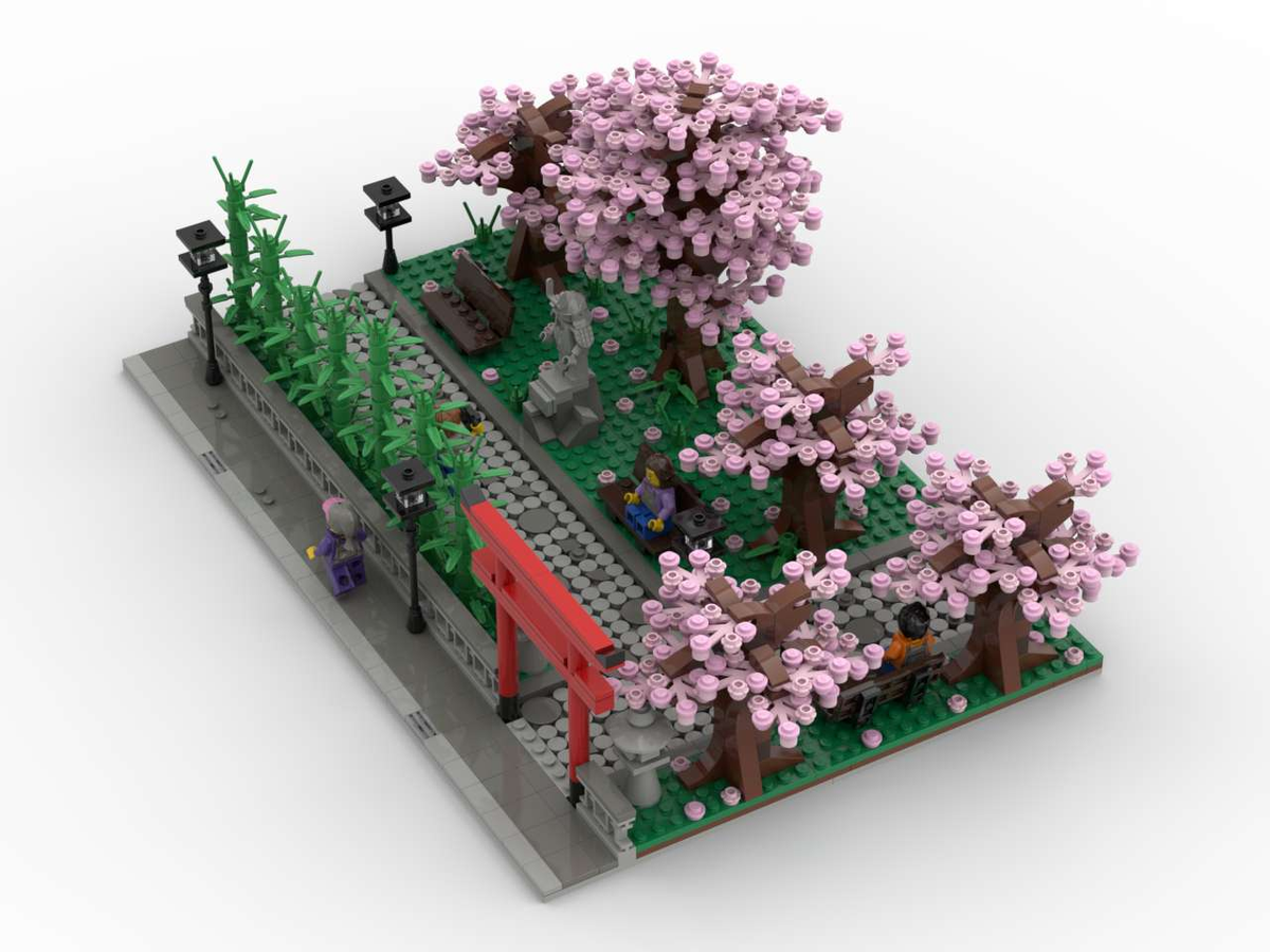 LEGO 40725 Cherry Blossoms - Entertainment Earth