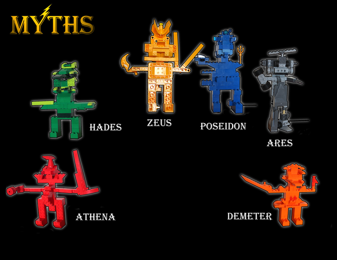 LEGO IDEAS Myths Greek Gods