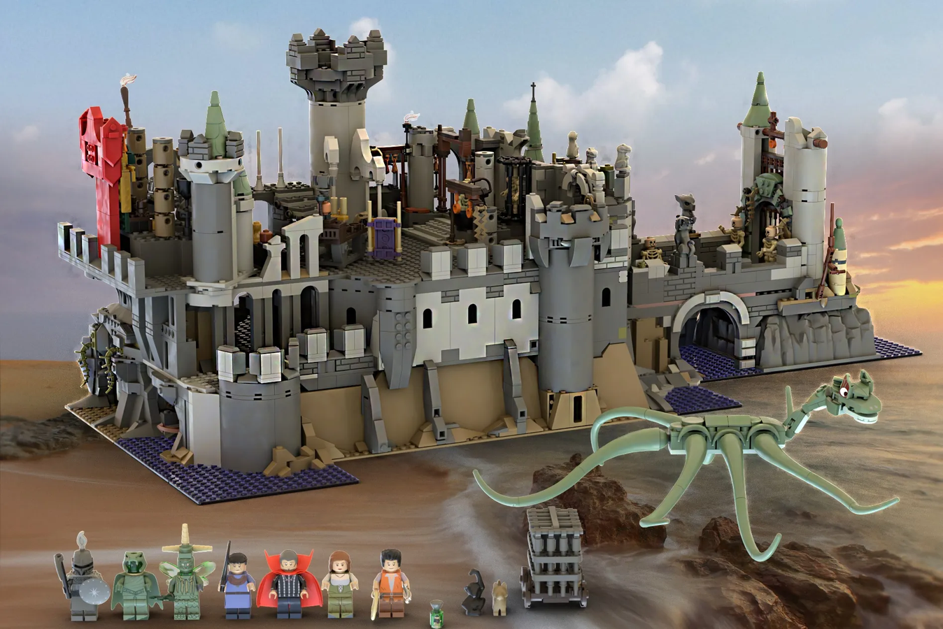 Lego best sale giant castle