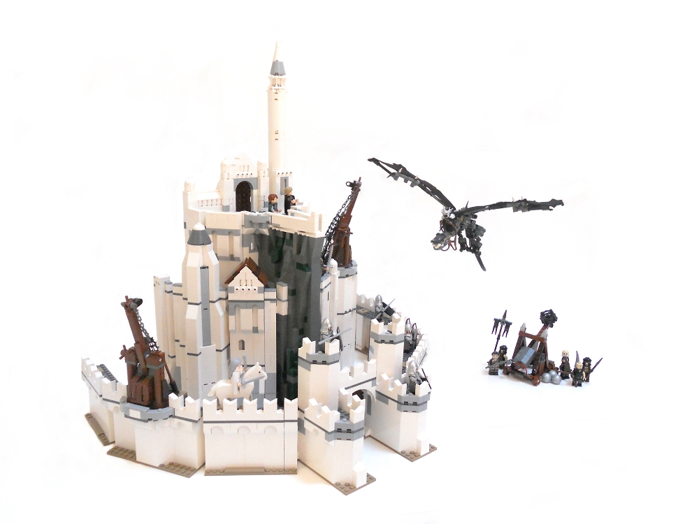 LEGO Minas Tirith from Lord of the - Beyond the Brick