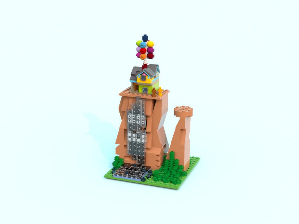 LEGO IDEAS - Pixar's Up House With Balloons