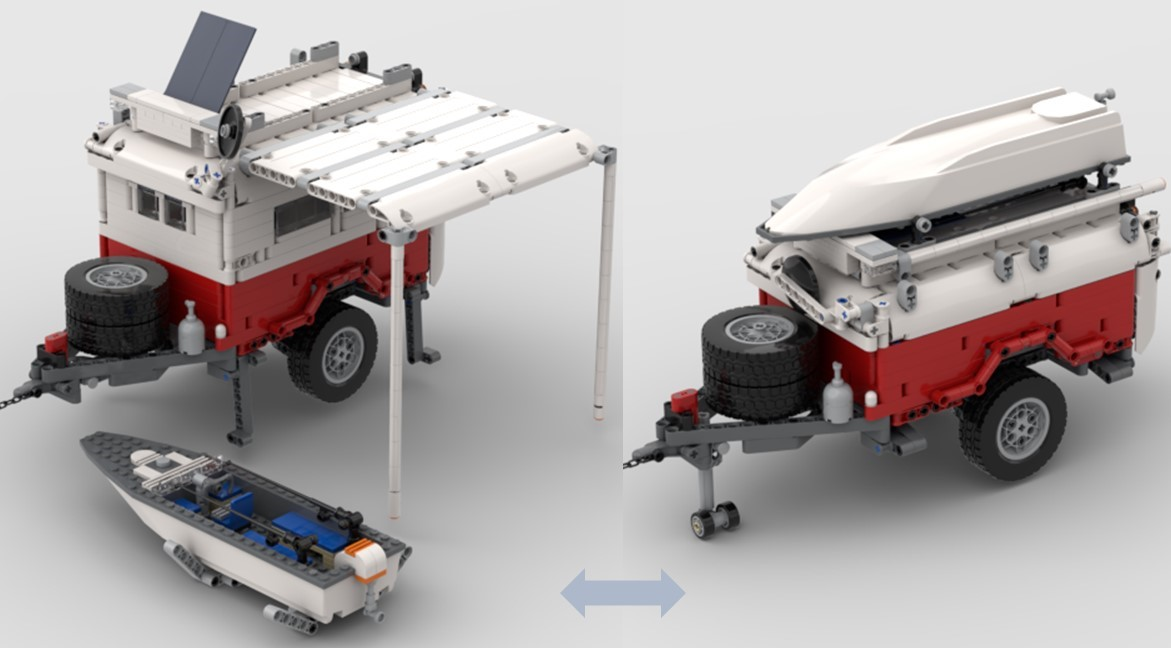 How To Build Lego Camper _ LEGO Double Decker Motorhome Custom MOC – UKZFM