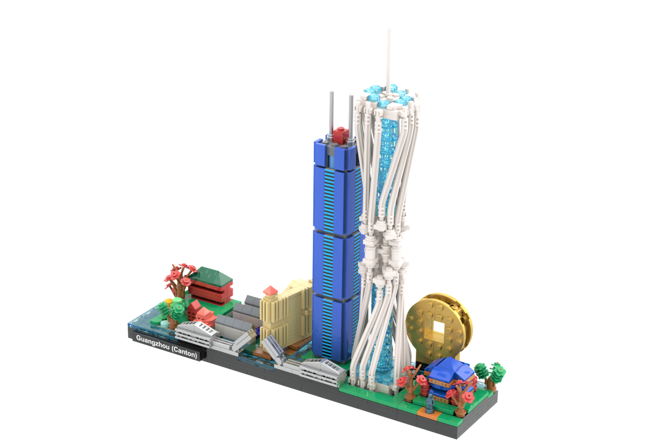 LEGO IDEAS Canton Skyline