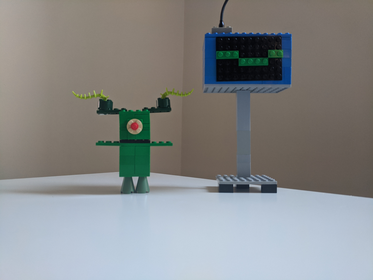 LEGO IDEAS Plankton And Karen The Computer