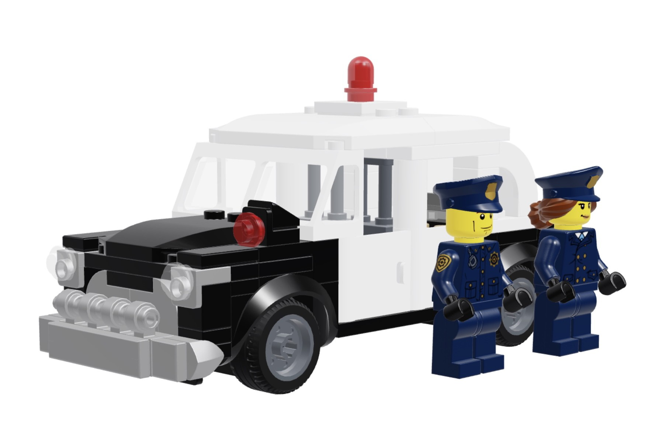 How to make best sale a lego police car