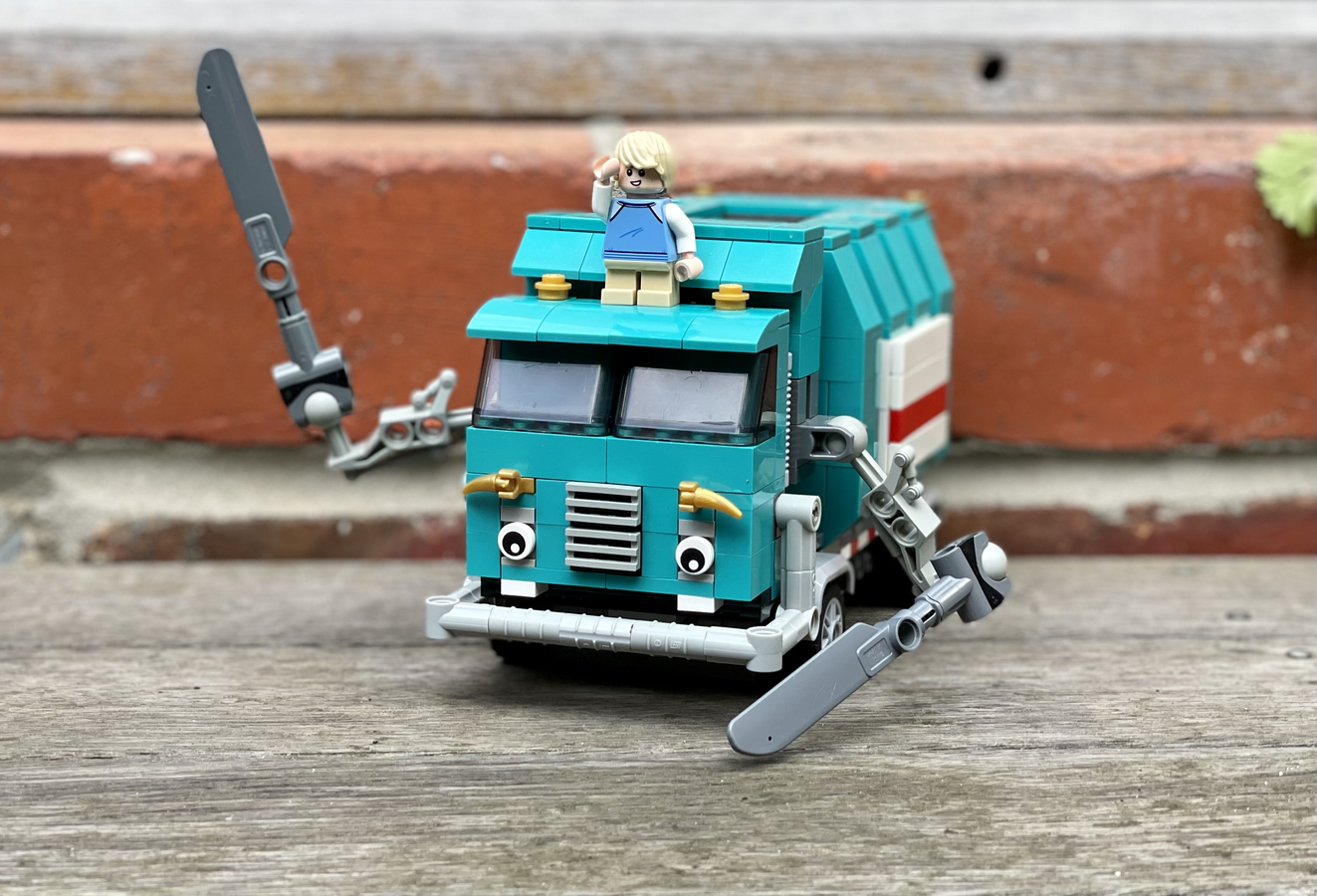 LEGO IDEAS Trash Truck Netflix