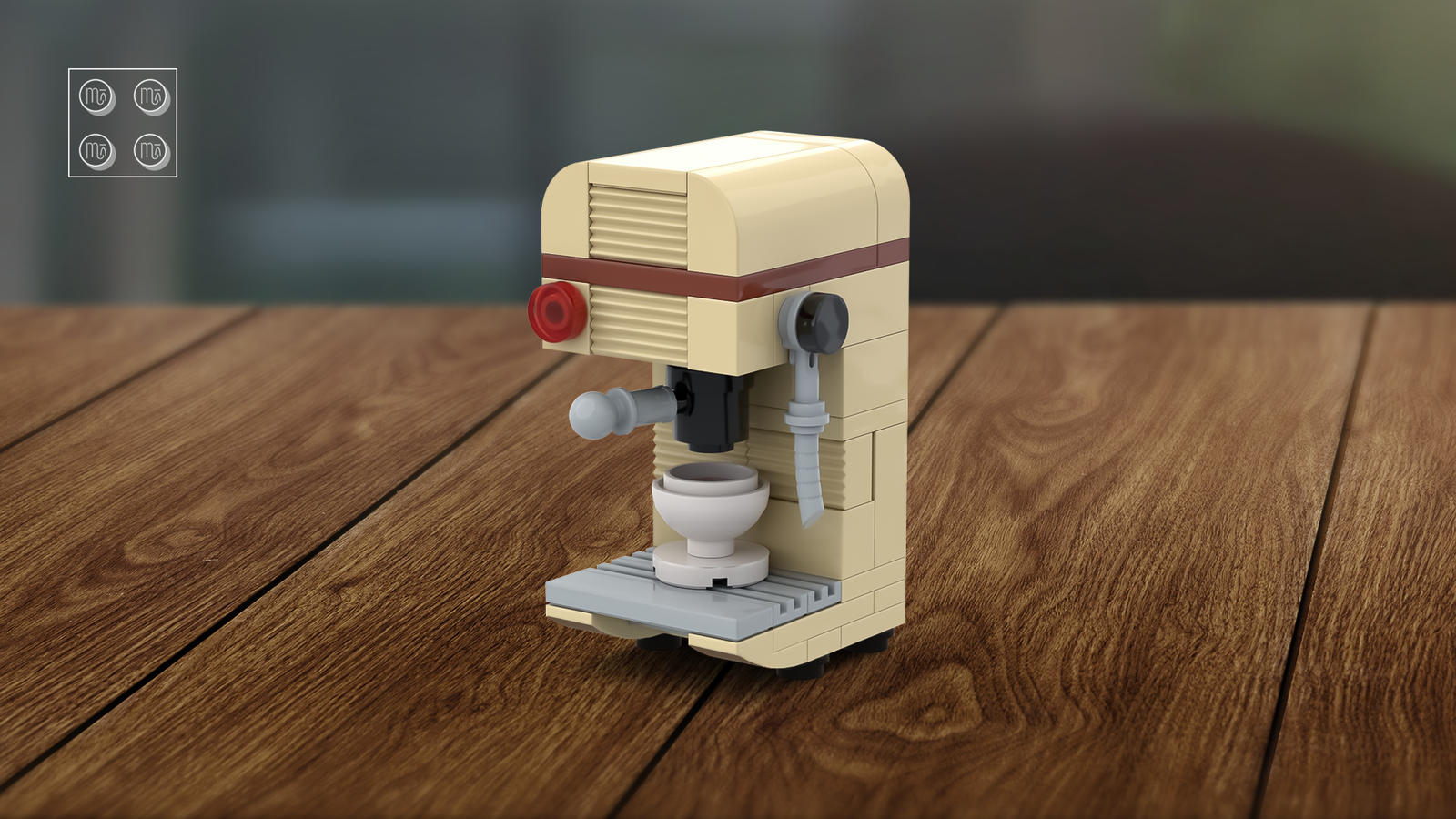 LEGO IDEAS Simple Espresso Machine