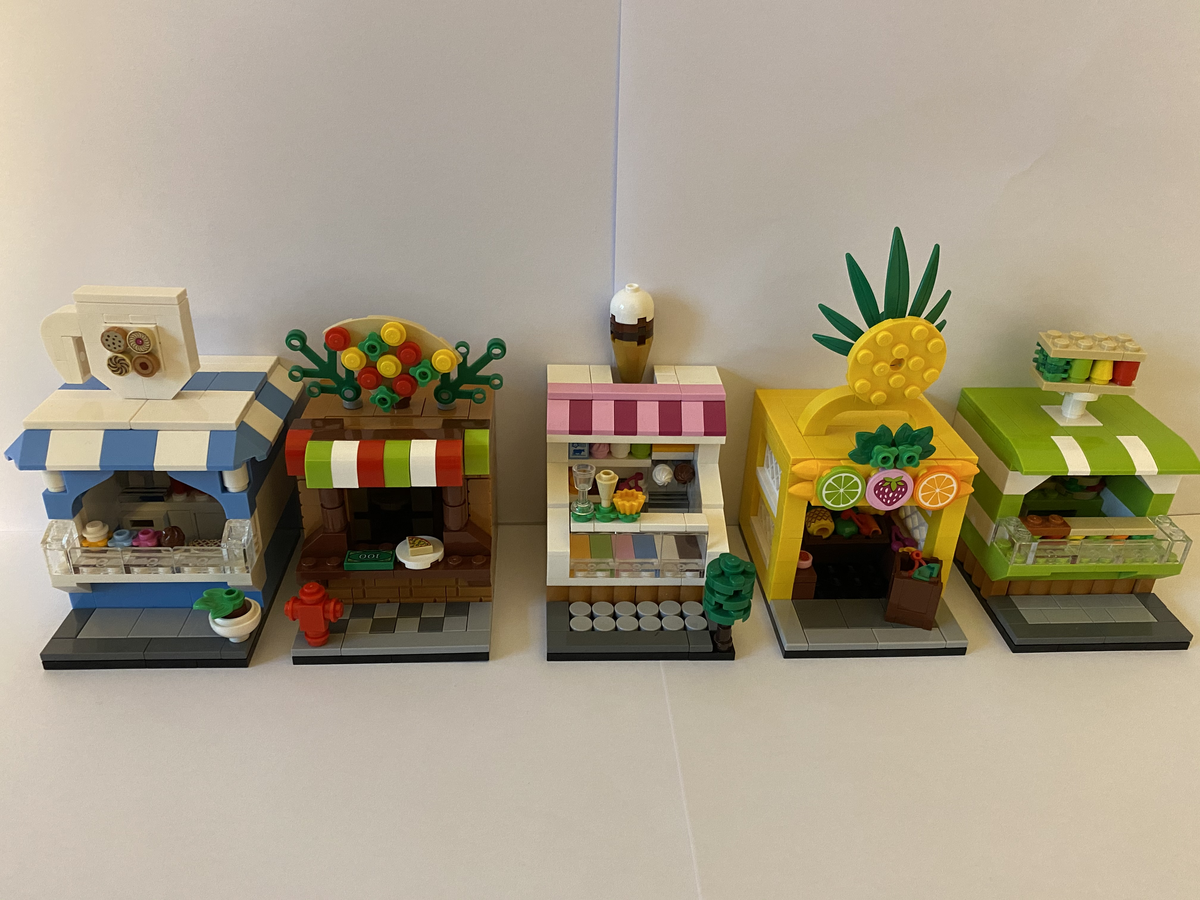 Lego best sale food shop