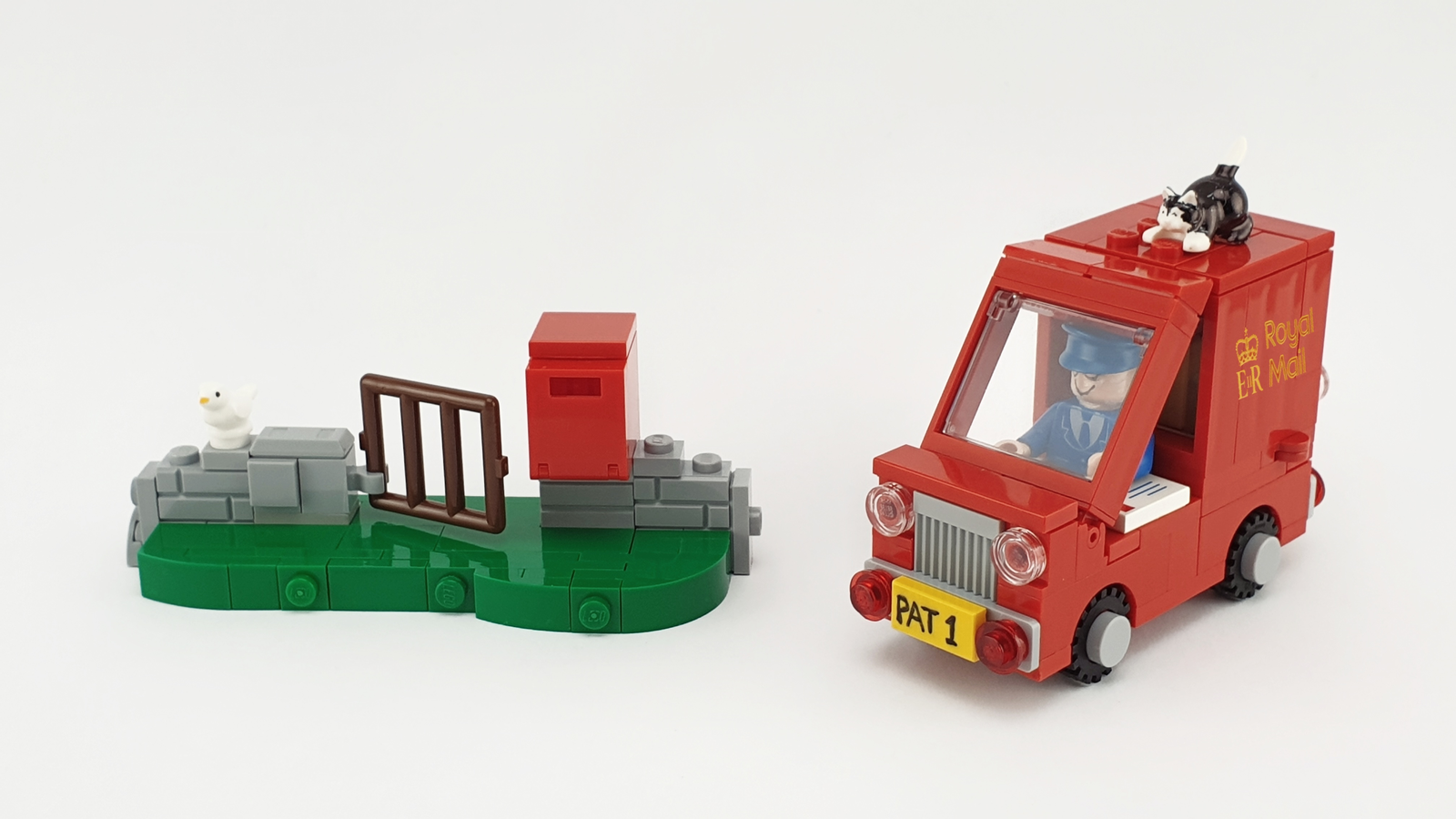 Lego discount post van