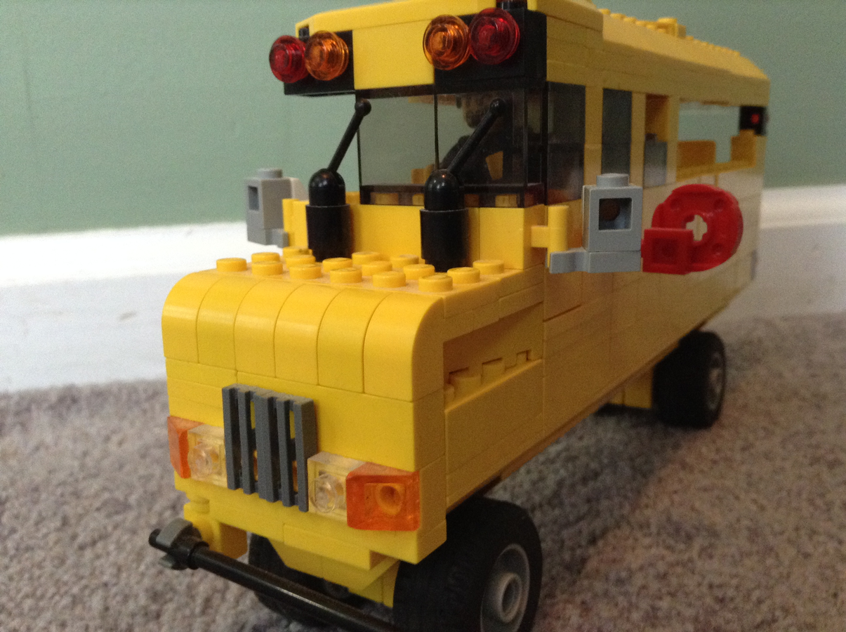 Lego bus school hot sale