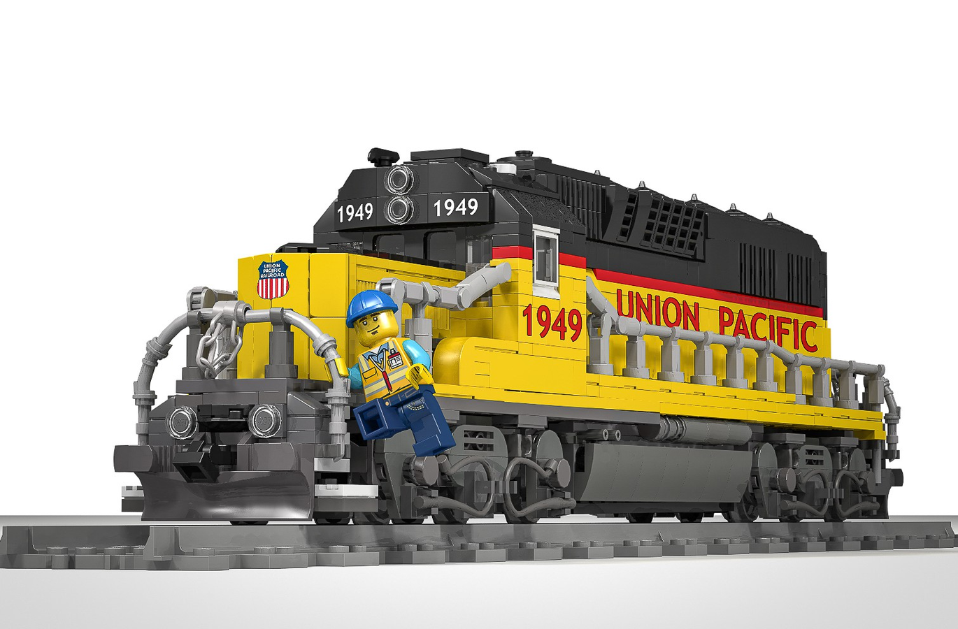 Union pacific best sale lego train