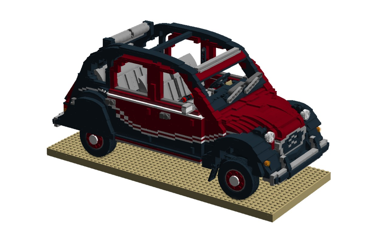 Forestående Enhed komme til syne LEGO IDEAS - Citroën 2CV Charleston (Scale 1/9)