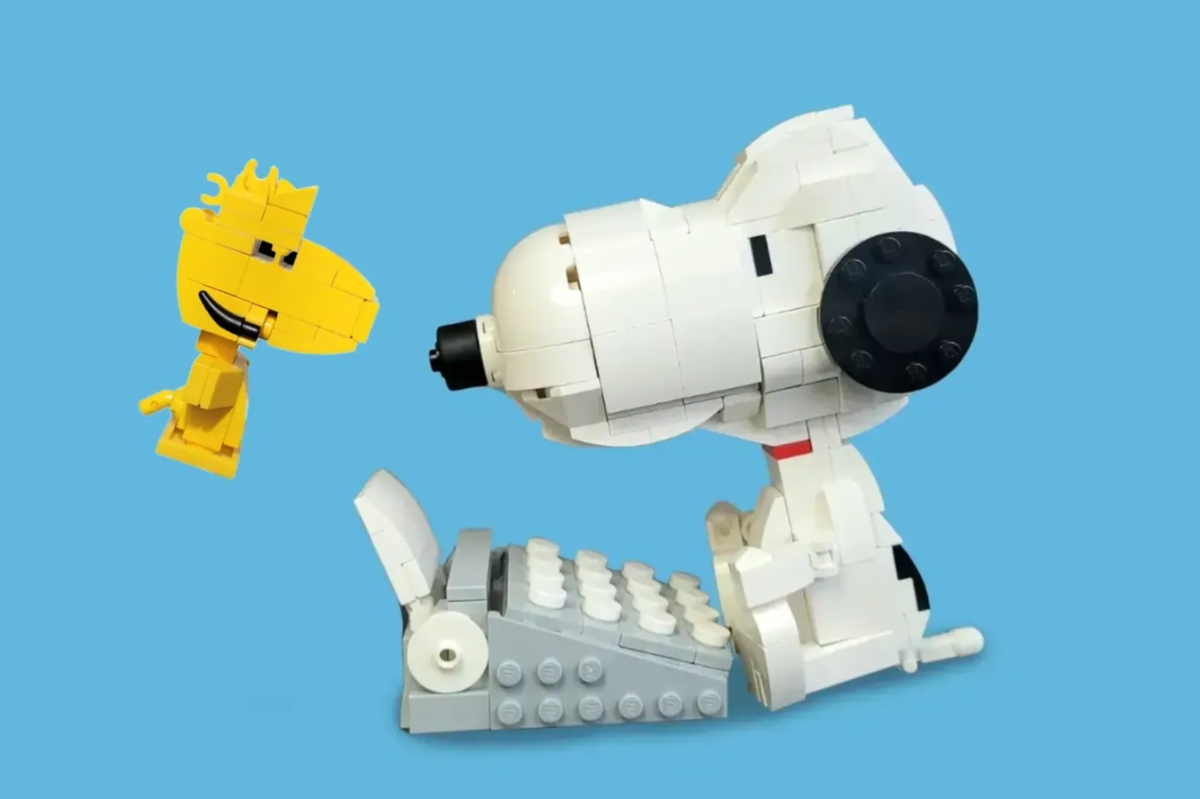 LEGO IDEAS Snoopy & Woodstock