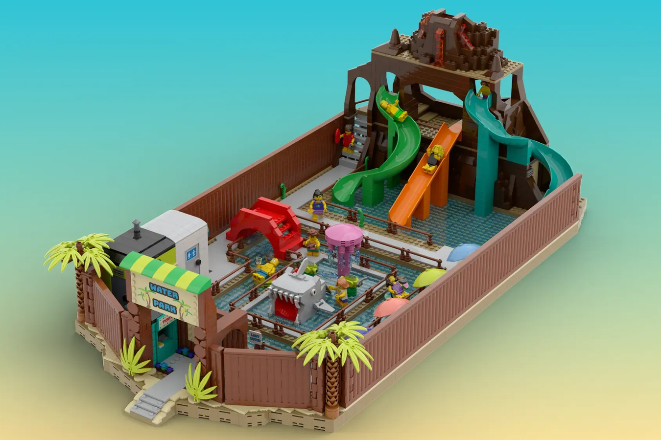 Lego water best sale park set