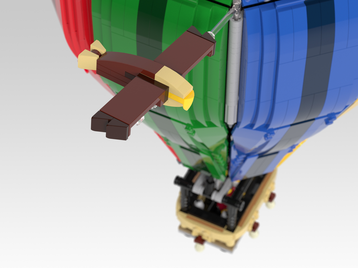 Lego hot air balloon instructions hot sale