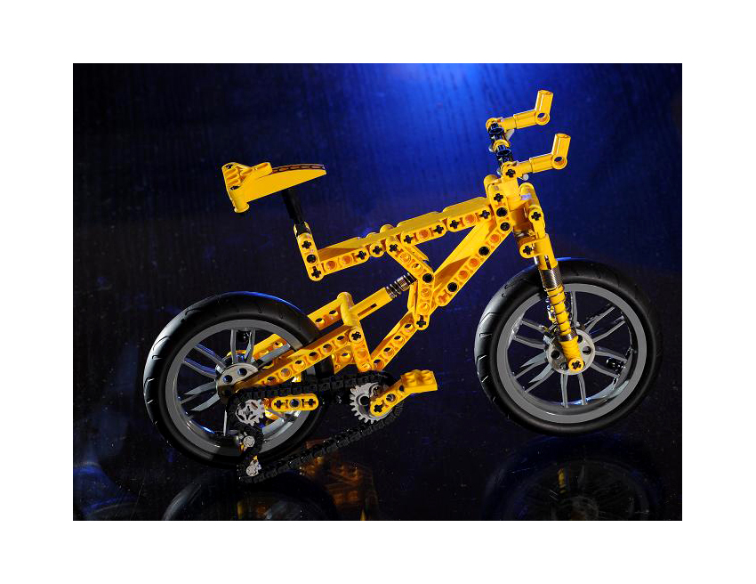 Lego technic hot sale mountain bike