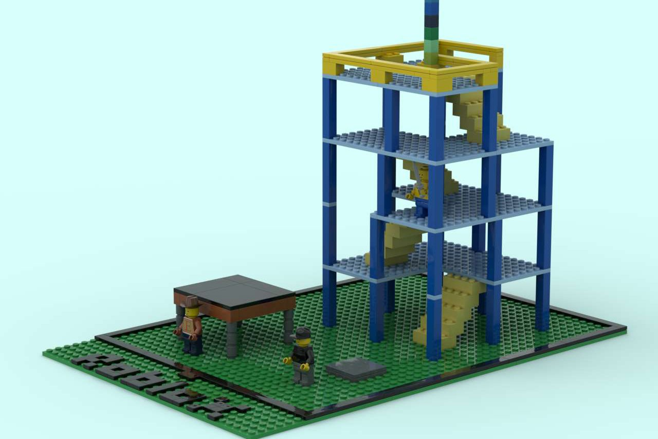 Roblox - ROBLOX user 4Sci mocked up a LEGO set based on the iconic old  school ROBLOX game Crossroads. Amazing! You can check out more images of it  on the LEGO Ideas