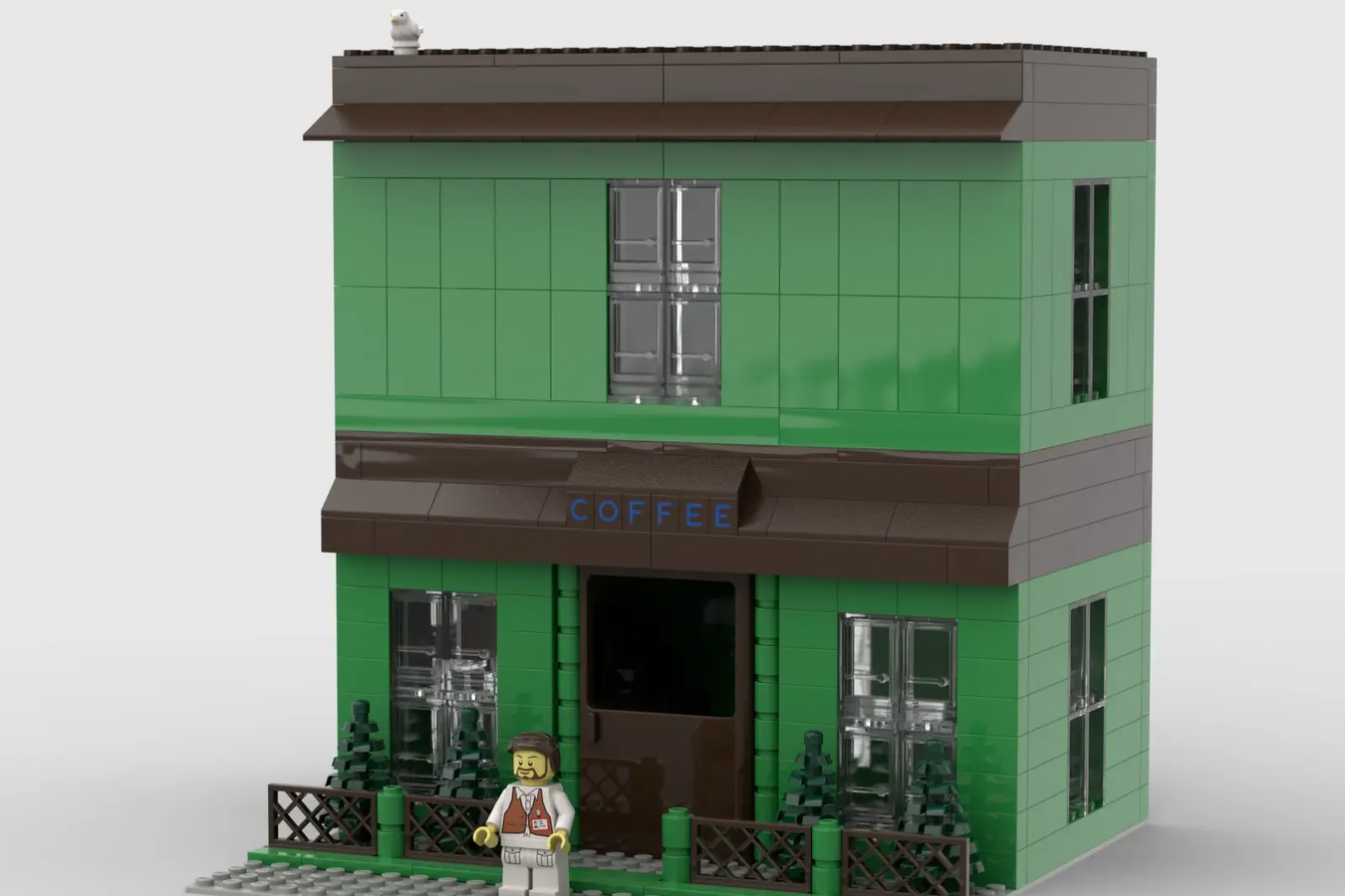 Coffee shop online lego