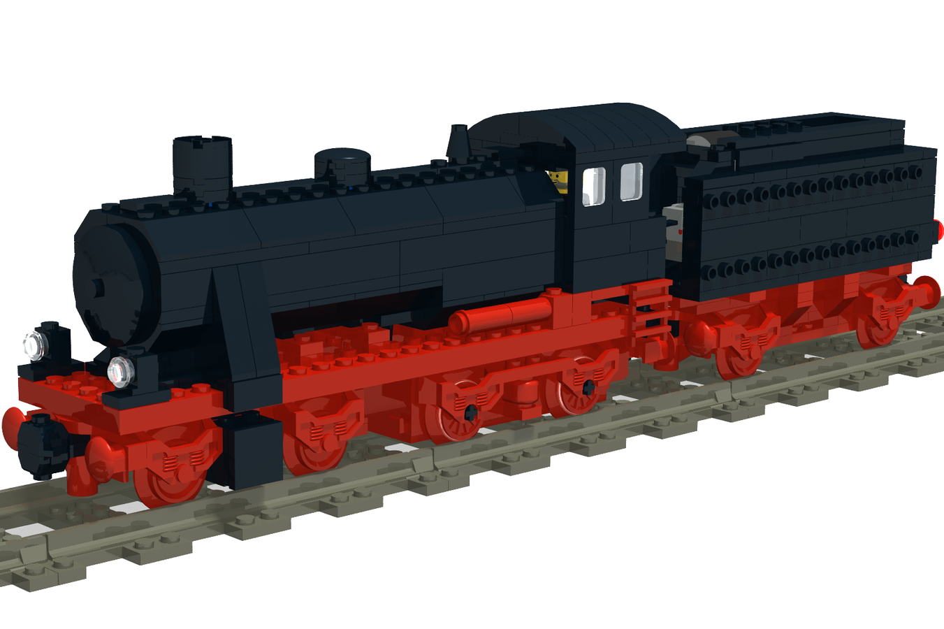 Custom lego steam online train