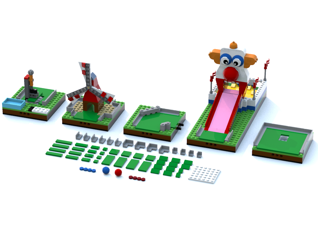 Lego hot sale golf set